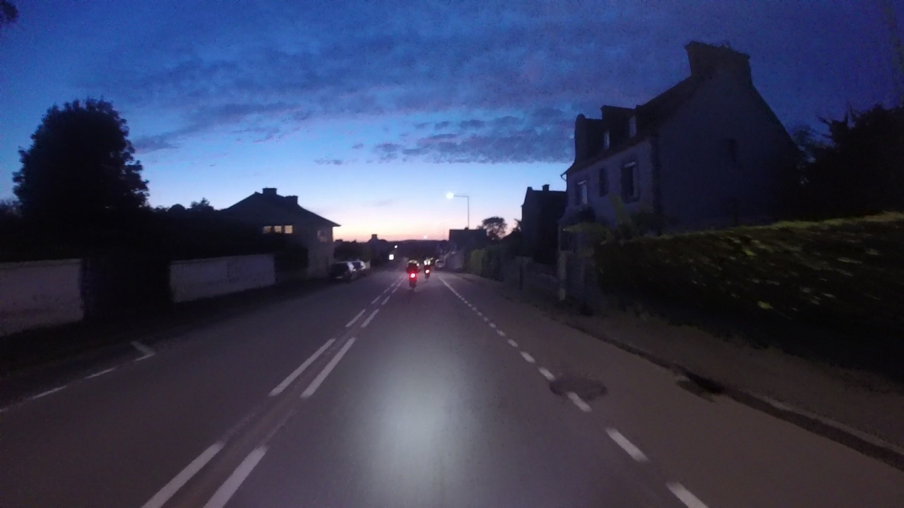 Darkness approaching, slowly, as the last rays of light went away