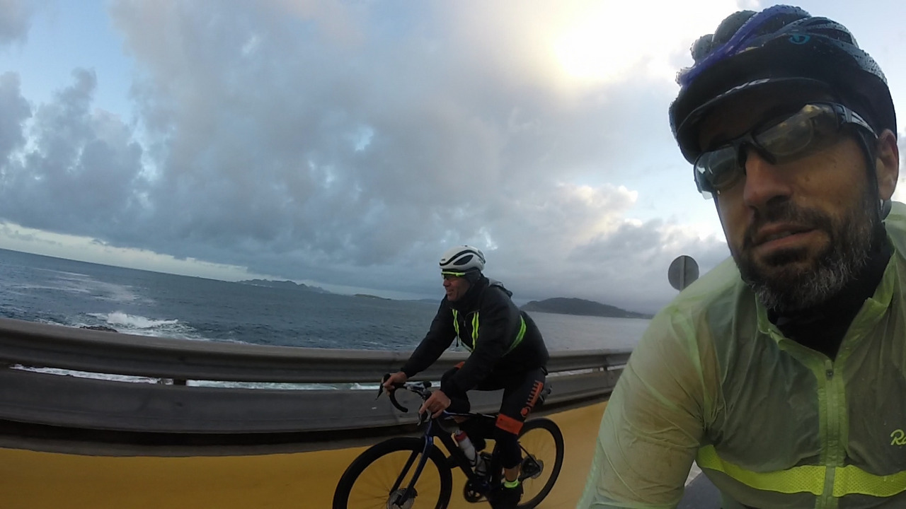 Riding alongside Salva, the randonneur behind the Brevets organized by Astorga Randonneurs